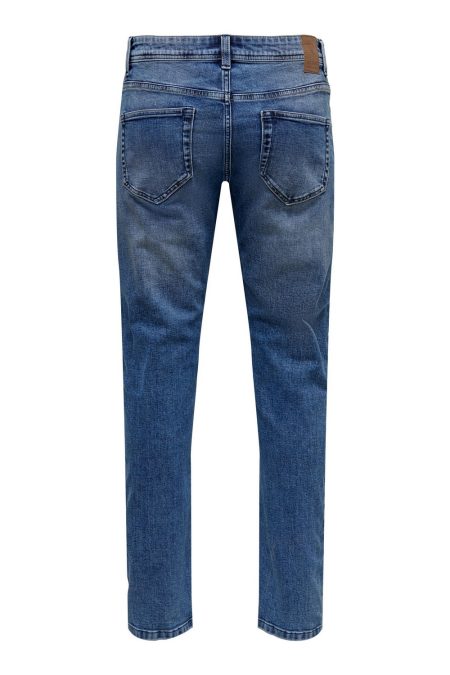 Only & Sons Weft Regular Jeans Mid Blue