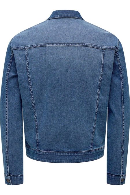 Only & Sons Coin Mid Blue Jacket