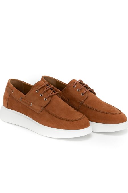 Fenomilano Leather Boat Shoes