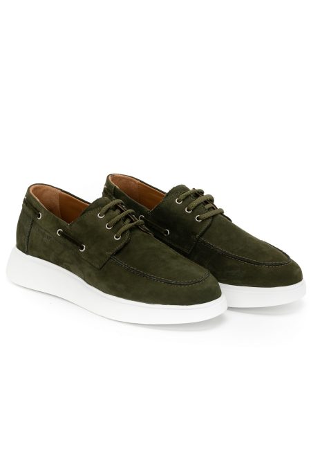 Fenomilano Leather Boat Shoes