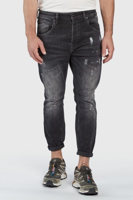 Gabba Alex Relaxed Black Tapered Fit Jean
