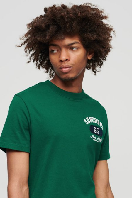 Superdry Ovin Embroidered Superstate Athletic Logo Tee
