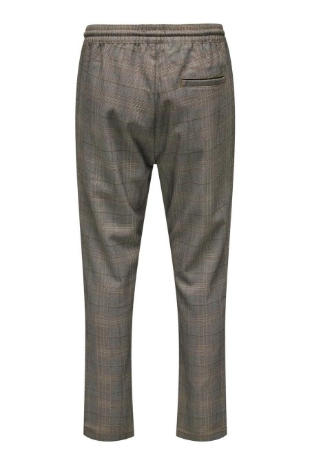 Only & Sons Linus Life Tap Check Jogger
