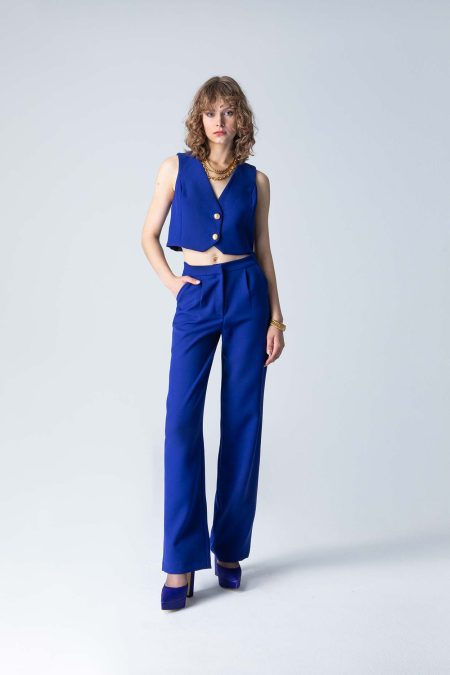 Forever Young The Label Simone High Waist Wide Trousers
