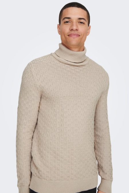 Only & Sons Kay Roll Neck Knit