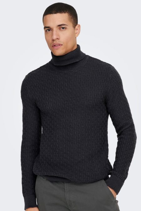 Only & Sons Kay Roll Neck Knit