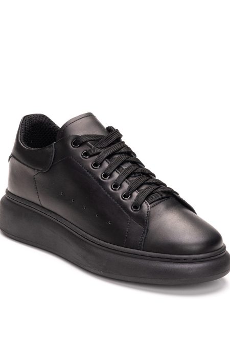 Per La Moda Total Black Sneakers