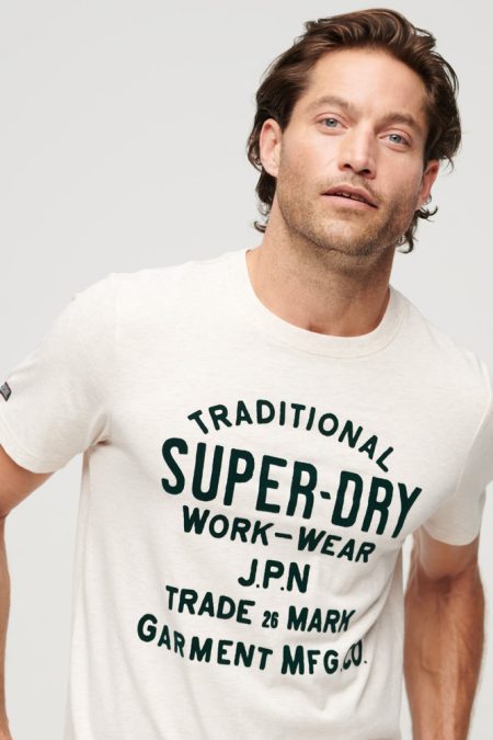 Superdry Ovin Athletic Script Graphic Tee