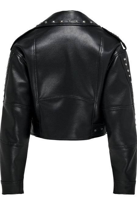 Only Sia Faux Leather Biker Jacket