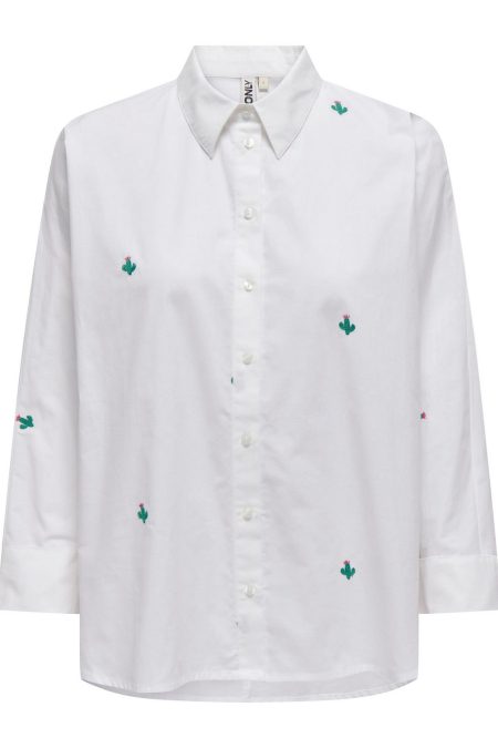 Only New Lina Grace Embroidered  Shirt