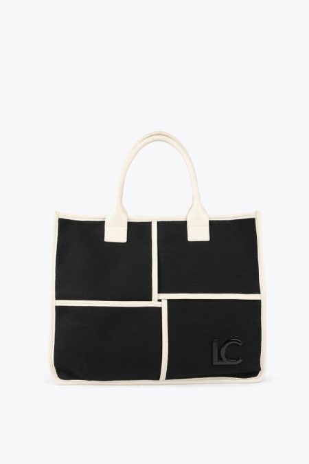 Lola Casademunt Black & White Tote Bag