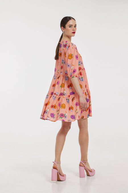 Hemithea Marisa Printed Mini Dress